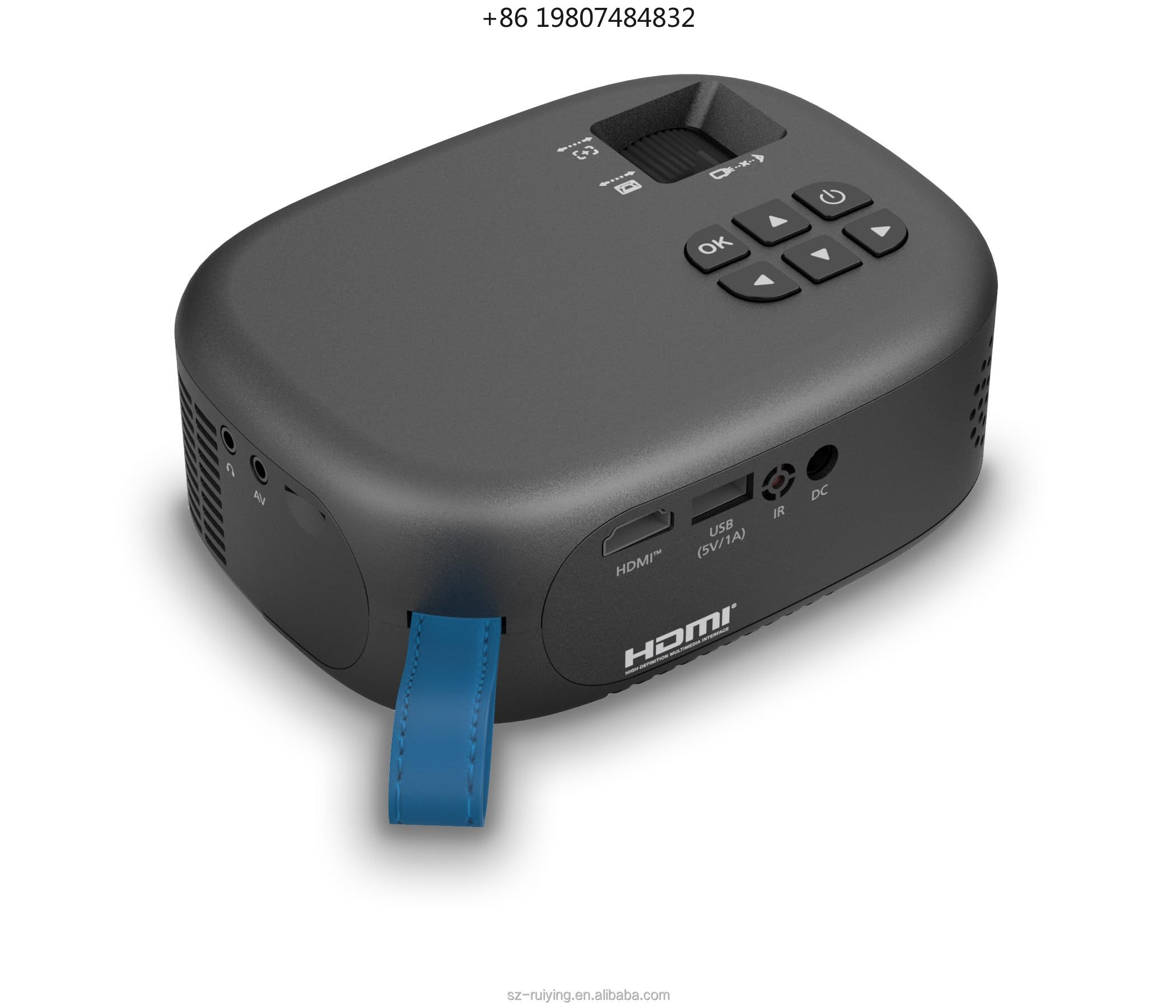 Home Cinema Kids - Projecteur portable HD 720P 1080P mini