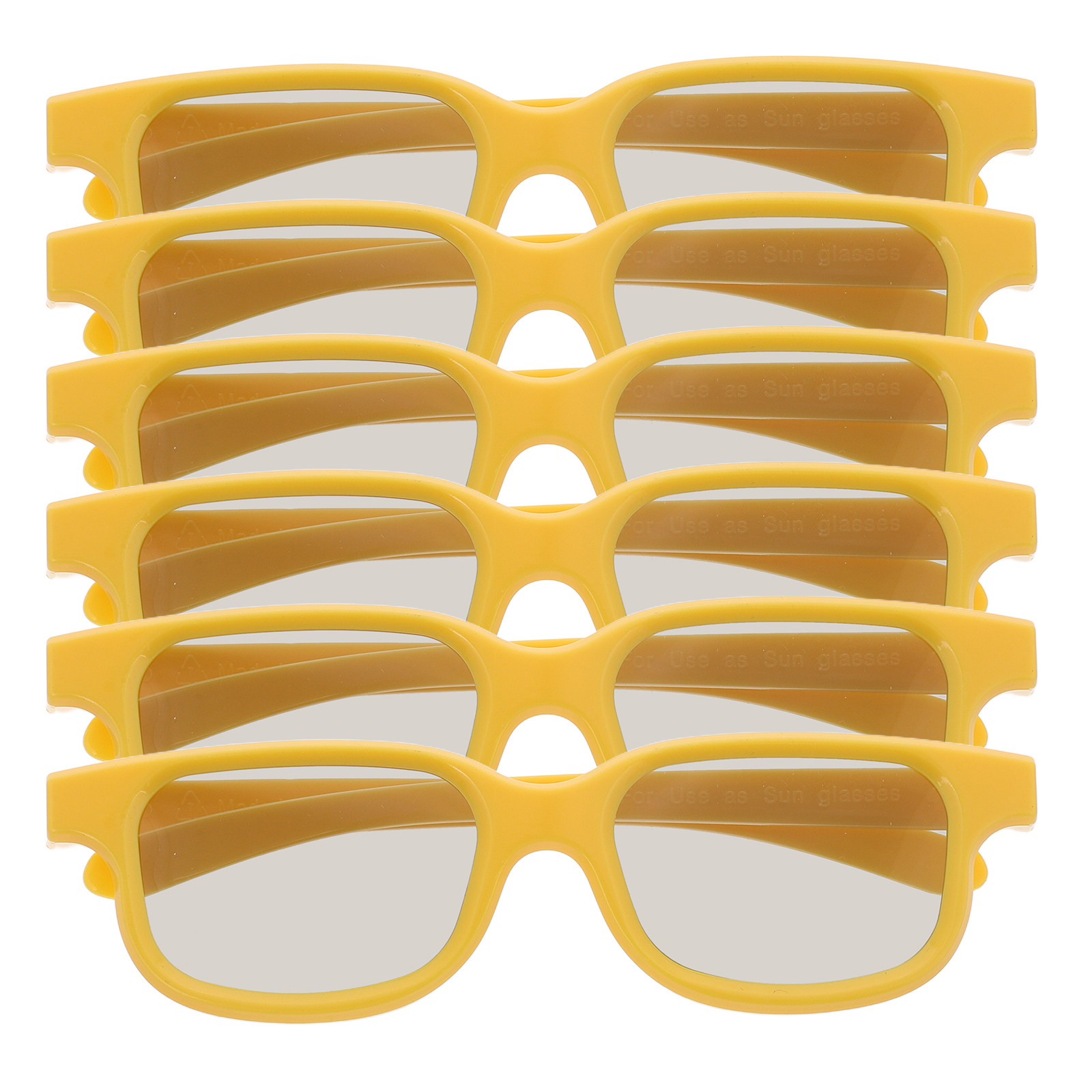 Home Cinema Kids - Lunettes 3D pour enfants, 6 pièces,