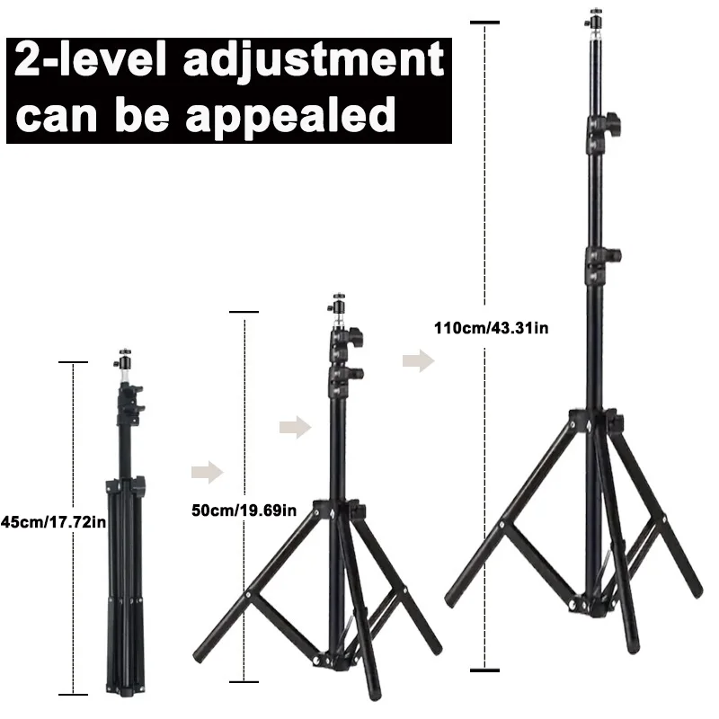 Projector Tripod Stand - Support Portable universel de 110cm pour