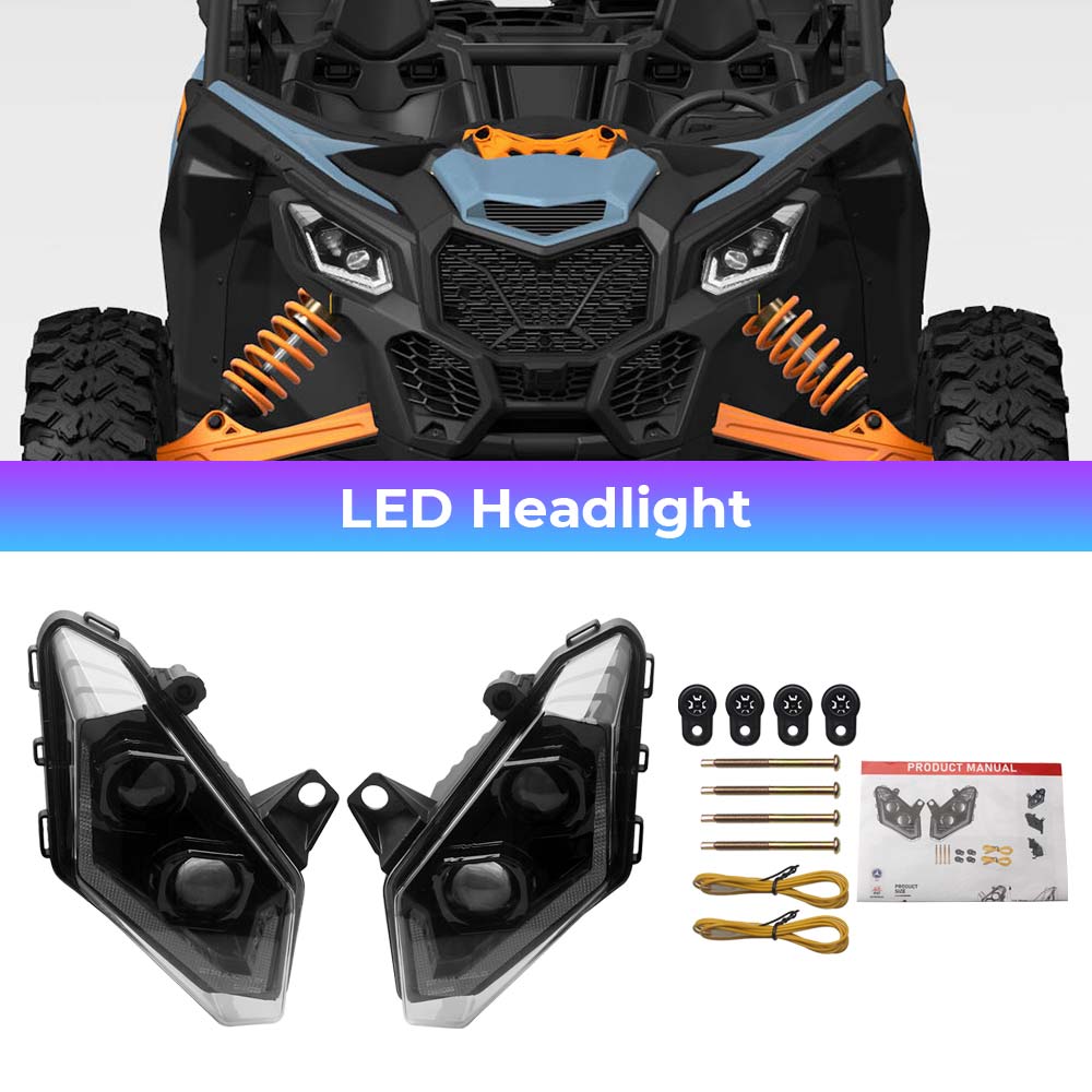 Home Cinema Imax - Phare avant LED 60W pour UTV,