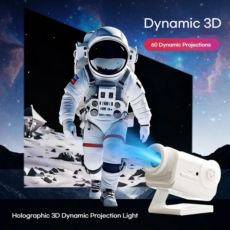 Home Cinema Kids - Projecteur d'étoiles holographique 3D HD avec