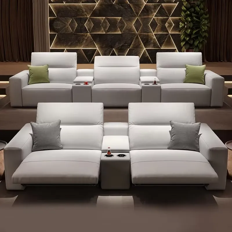Home Cinema High End - Canapé sectionnel haut de gamme pour
