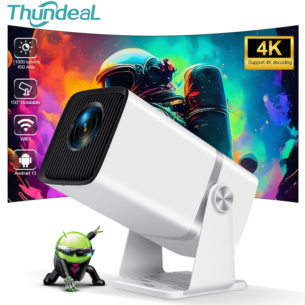 Xiaomi Home Cinema - ThundeaL Projecteur Full HD 4K FHD