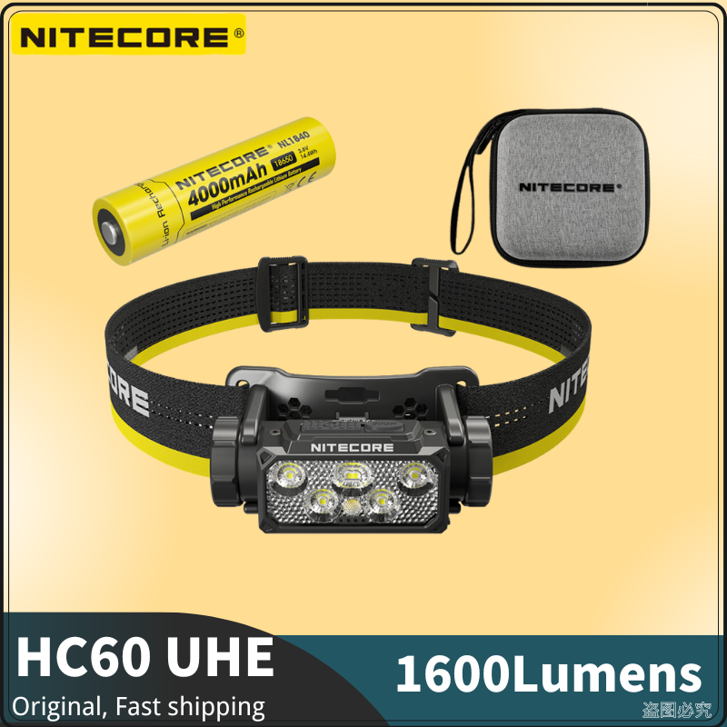 Home Cinema Imax - NITECORE HC60 UHE 1600Lumens Distance maximale