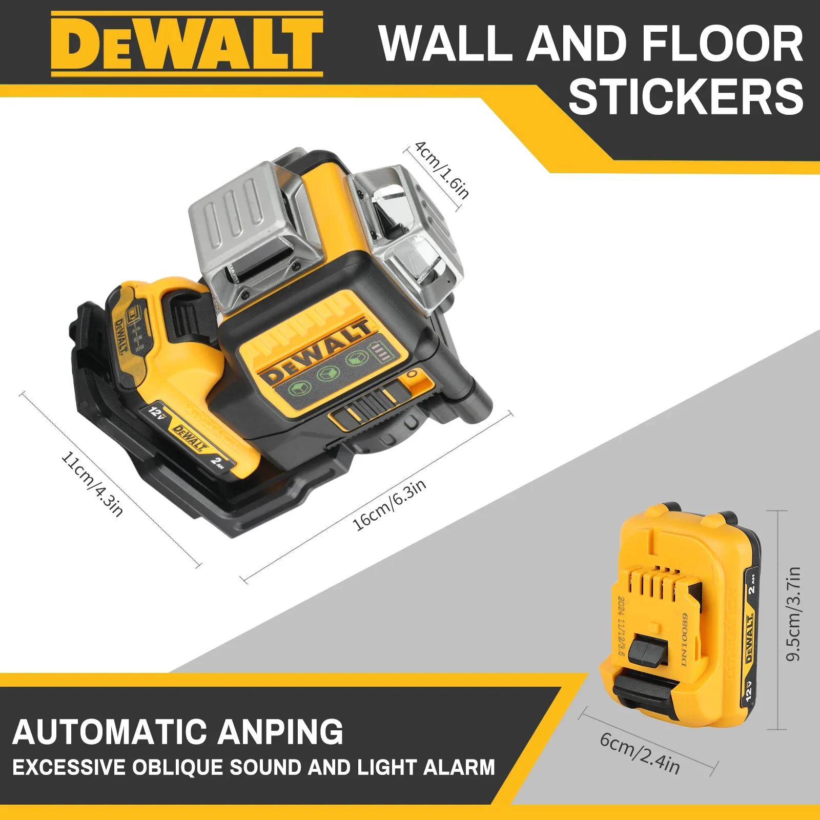Home Cinema Imax - Niveau laser DEWALT DW089LG 12V MAX