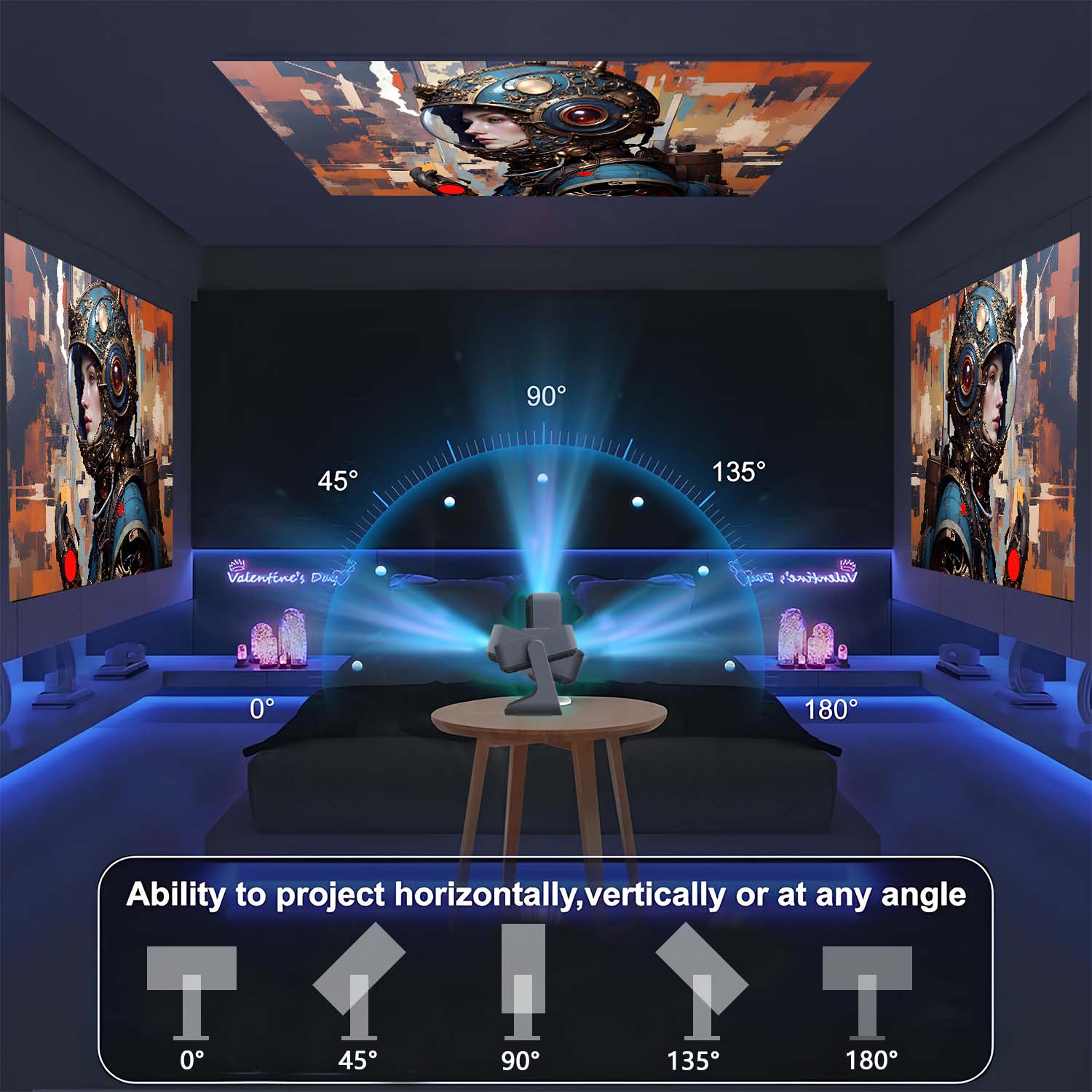 Projecteur tactile intelligent - Home Cinema Kids avis et prix