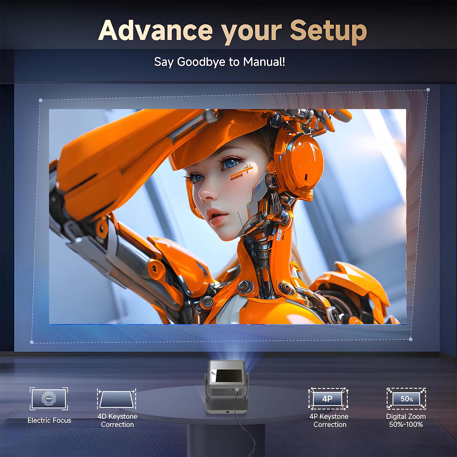 Projecteur tactile intelligent - Home Cinema Kids avis et prix