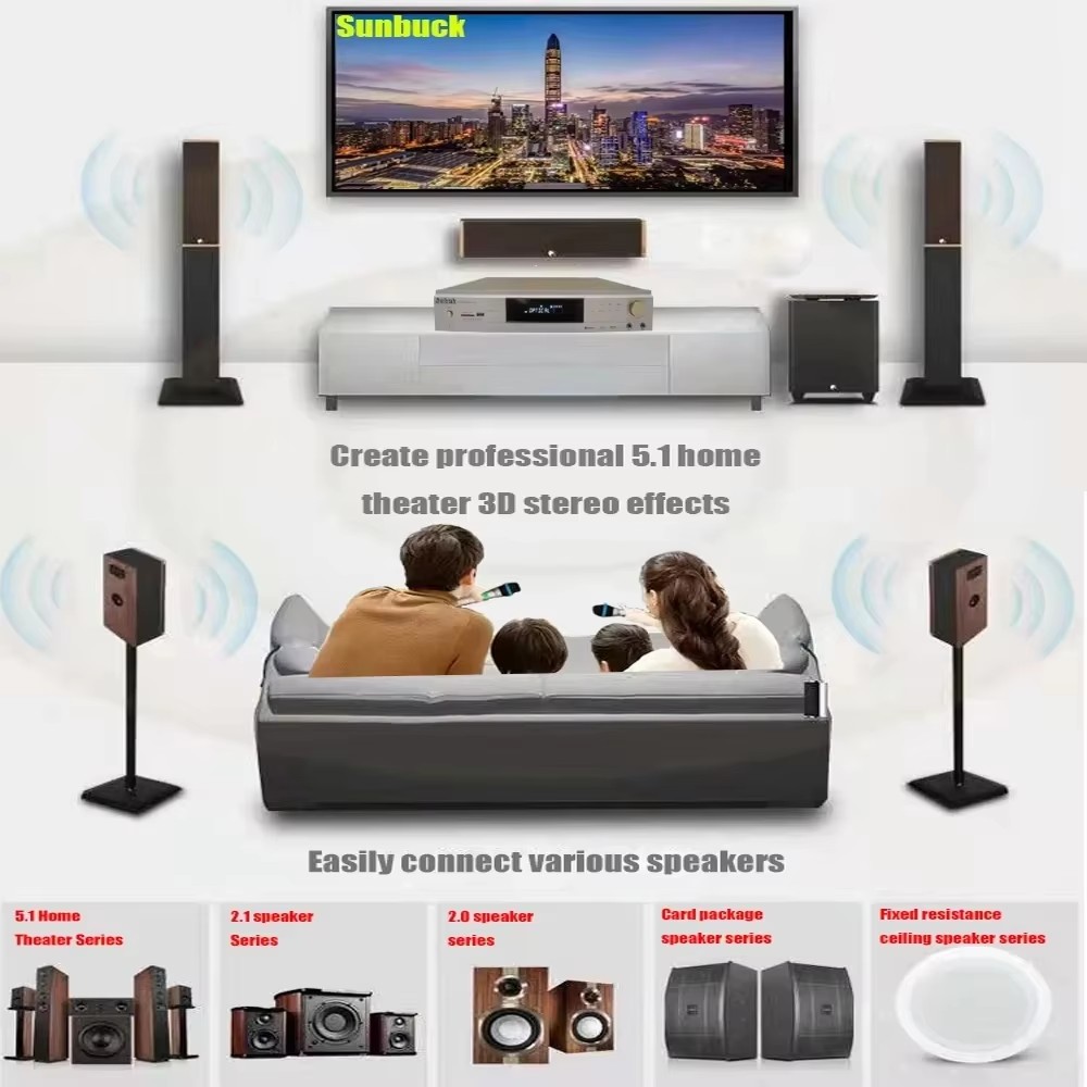Sunbuck DTS stéréo nouvelle gé - Home Cinema Bluetooth 5.1 avis et prix