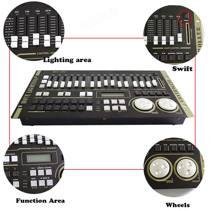 Console DMX SHOW TIME Max 512  - Home Cinema Imax avis et prix