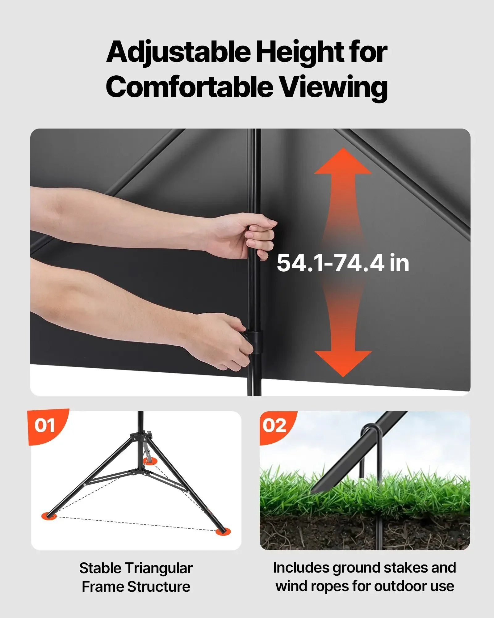 Écran de projection sur trépie - Projector Tripod Stand avis et prix