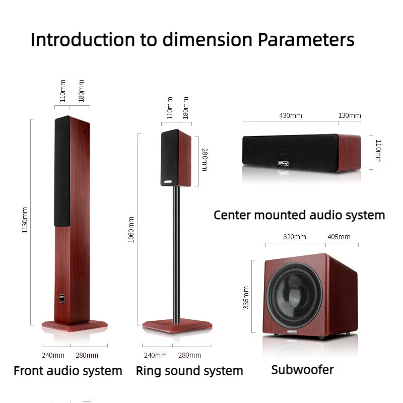Haut-parleur Karaoké Audio en  - Home Cinema Bluetooth 5.1 avis et prix