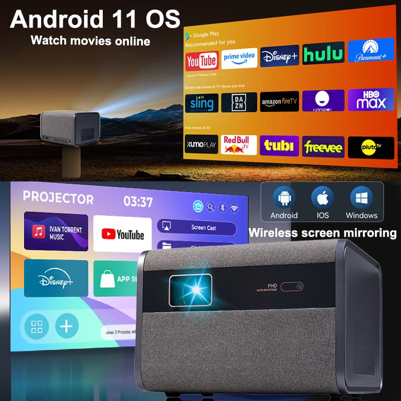 Projecteur LED Huaweishi-J10,  - Xiaomi Home Cinema avis et prix