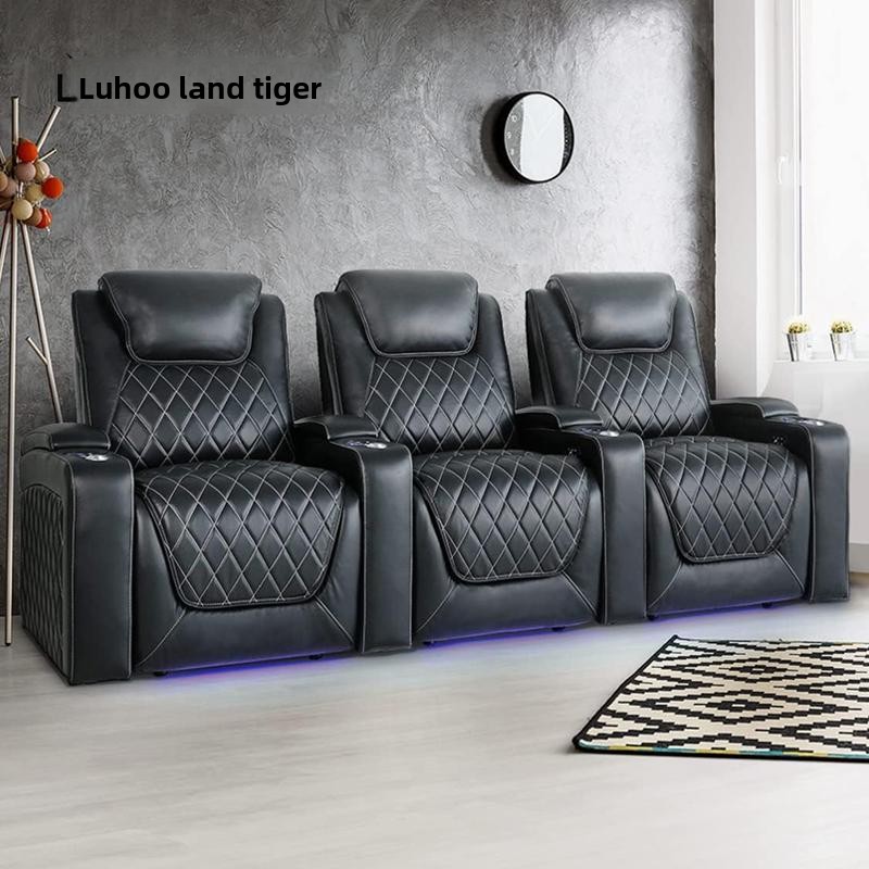 Canapé électrique en cuir haut - Home Cinema High End avis et prix
