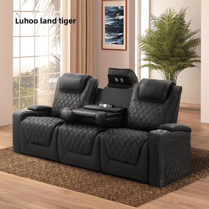 Canapé électrique en cuir haut - Home Cinema High End avis et prix