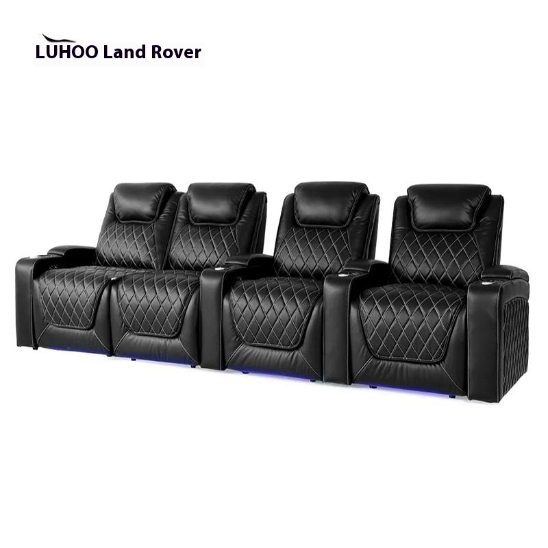 Canapé électrique en cuir haut - Home Cinema High End avis et prix
