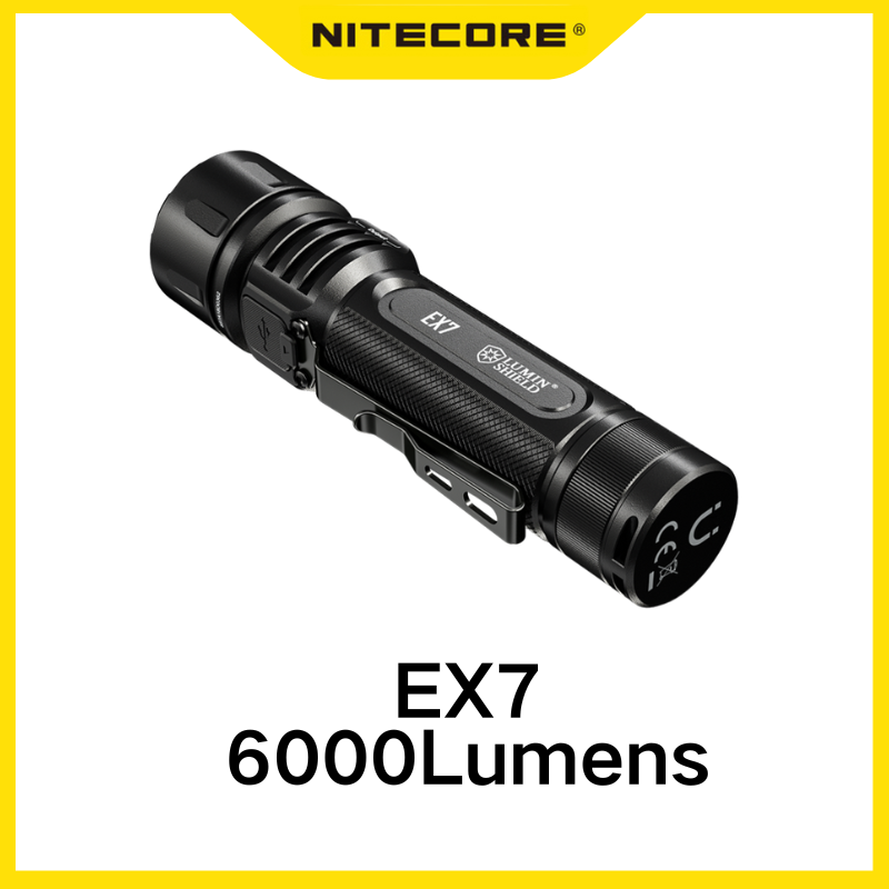 NITECORE EX7 6000 Lumens lance - Home Cinema Imax avis et prix