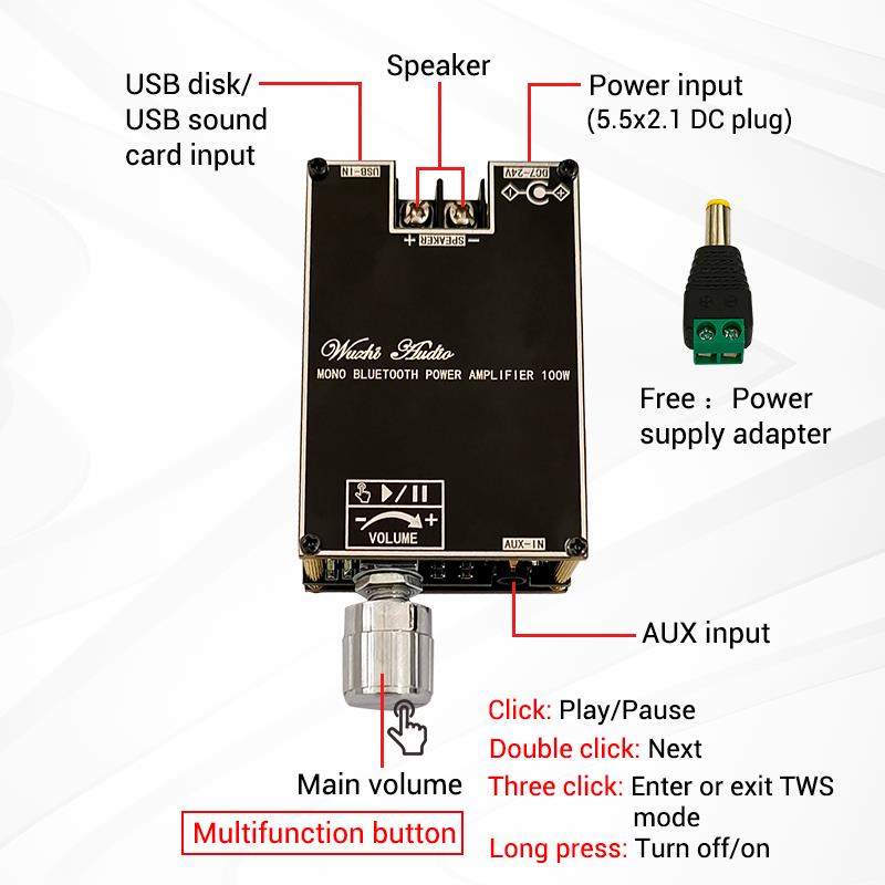 Module amplificateur audio Blu - Home Cinema Bluetooth 5.1 avis et prix