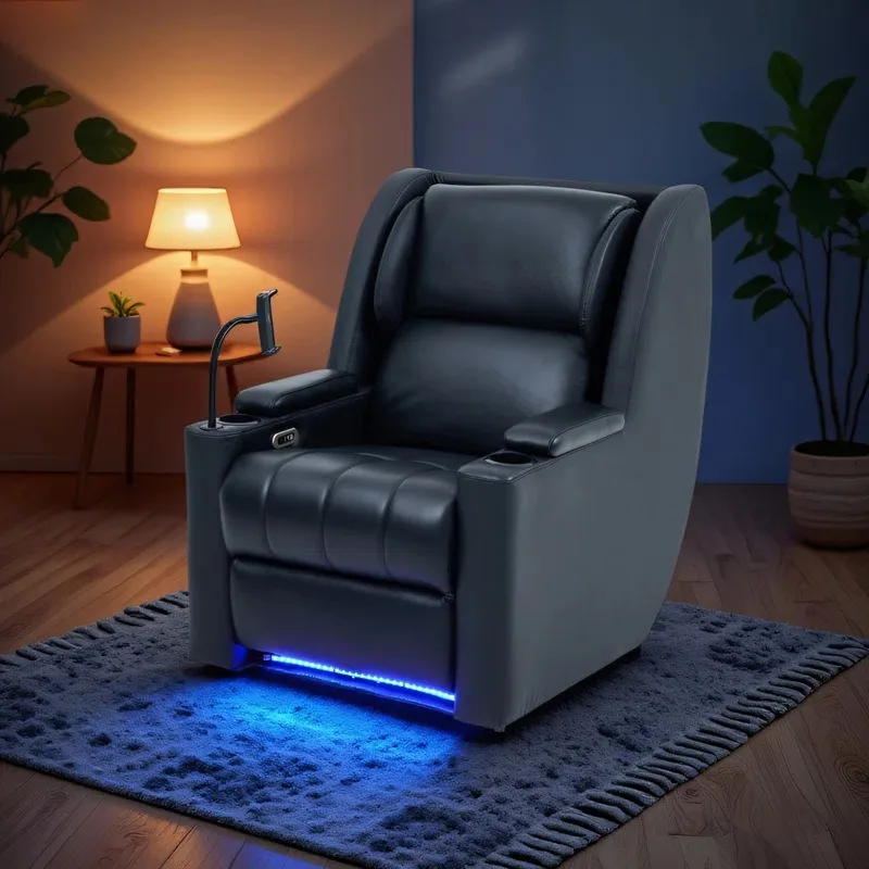 Canapé en cuir de première cla - Home Cinema High End avis et prix