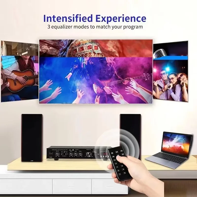 AV-369BT Bluetooth 5.1 amplifi - Home Cinema Bluetooth 5.1 avis et prix